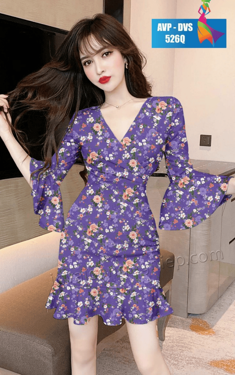in váy đầm chuyển nhiệt